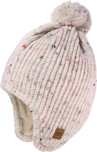 maximo - Kid's Mütze Rippe Mit Zopf - Mütze Gr 51-53 cm rosa