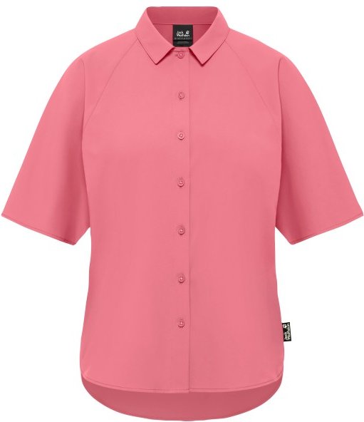 Jack Wolfskin - Women's Sierra Quest S/S Shirt - Bluse Gr L rosa