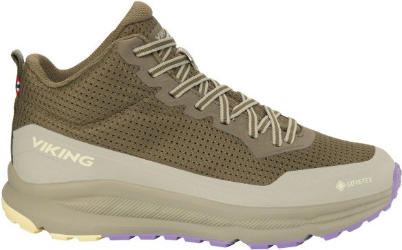 Thumbnail - Viking - Women's Motion Mid GTX - Wanderschuhe Gr 41 beige/oliv