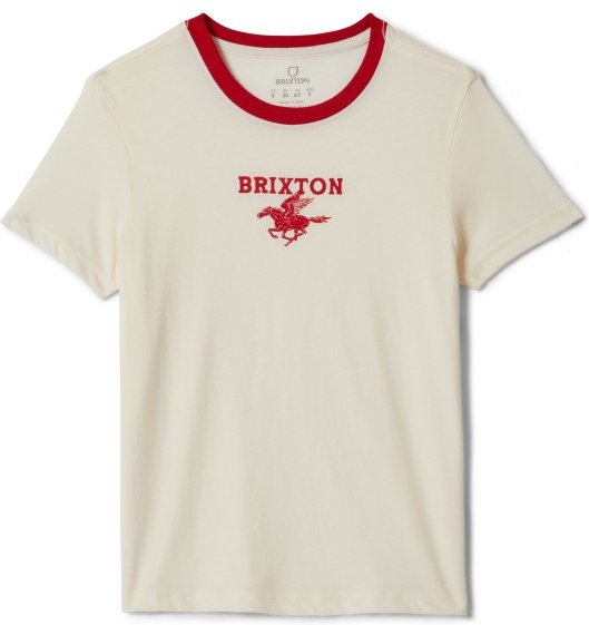 Brixton - Women's Pegasus Slim Crew Tee - T-Shirt Gr M weiß