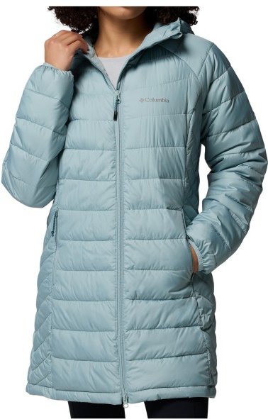 Columbia - Women's Powder Lite II Mid Jacket - Mantel Gr XXL türkis