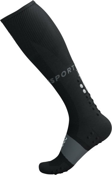 Compressport - Full Socks Oxygen - Kompressionssocken Gr T4 - EU 45-48 schwarz