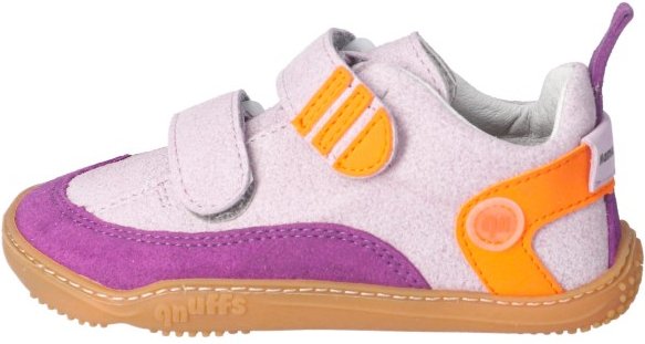 qnuffs - Kid's Ahorn - Barfußschuhe Gr 31 misty /orange