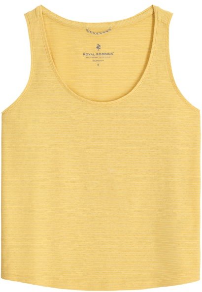 Royal Robbins - Women's Vacationer Boxy Tank - Top Gr M beige
