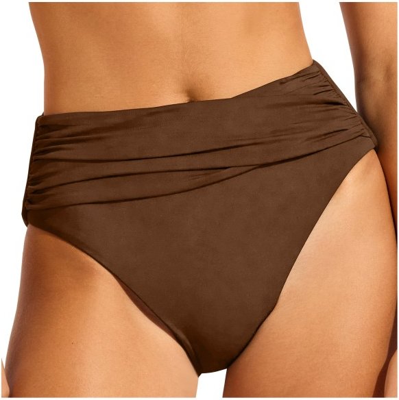 Seafolly - Women's Collective High Waist Wrap Front Pant - Bikini-Bottom Gr 38 orange