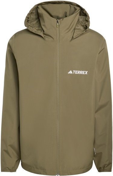 adidas Terrex - Multi Essentials 2 Layer Rain Jacket - Regenjacke Gr S oliv