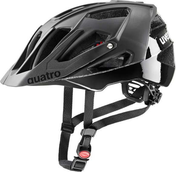 Uvex - Quatro CC - Radhelm Gr 56-61 cm grau/schwarz