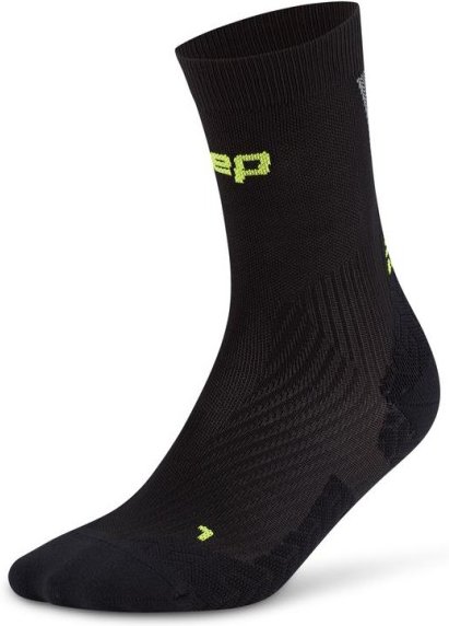 CEP - Women's Run Ultralight Socks Mid Cut 4.0 - Laufsocken Gr II schwarz