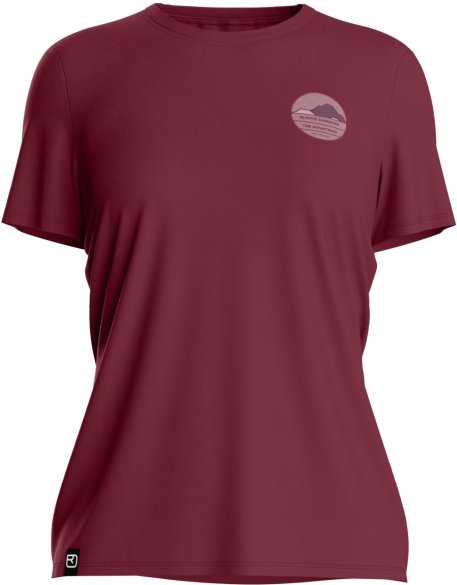 Ortovox - Women's 120 Cool Tec Choose Mountain T-Shirt - Merinoshirt Gr S rot
