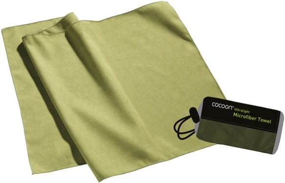 Cocoon - Towel Ultralight - Mikrofaserhandtuch Gr 60 x 30 cm - S wasabi