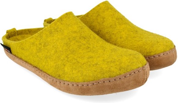 Haflinger - Emil's Toffel - Hüttenschuhe Gr 43 gelb