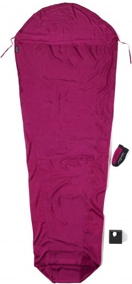 Thumbnail - Cocoon - MummyLiner Silk Economy Line - Reiseschlafsack Gr 241 x 90/56 cm lila