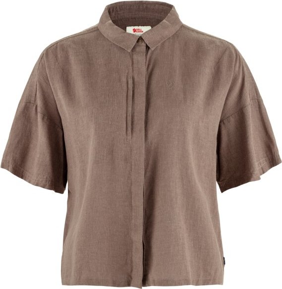 Fjällräven - Women's Övik Hemp Camp Shirt S/S - Hemd Gr XS braun