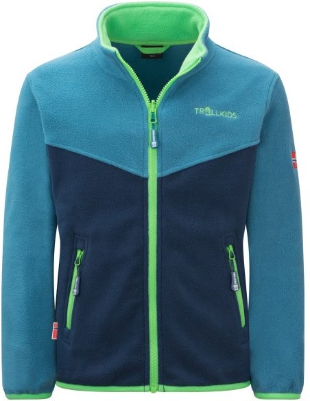 Trollkids - Kids Oppdal Jacket XT - Fleecejacke Gr 152 blau