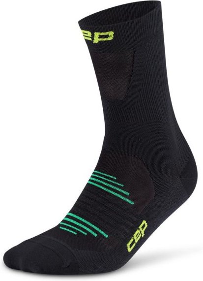 CEP - Pro Run Ultralight Socks Mid Cut - Laufsocken Gr V schwarz