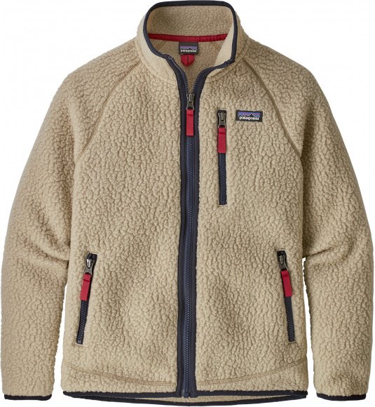 Patagonia - Boy's Retro Pile Jacket - Fleecejacke Gr M beige