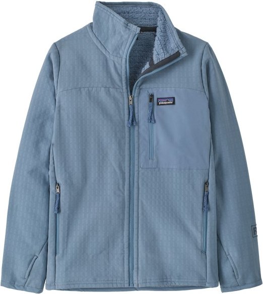 Thumbnail - Patagonia - Kid's R2 TechFace Jacket - Fleecejacke Gr XS grau/blau