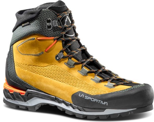 La Sportiva - Trango Tech Leather GTX - Bergschuhe Gr 39 grau/gelb