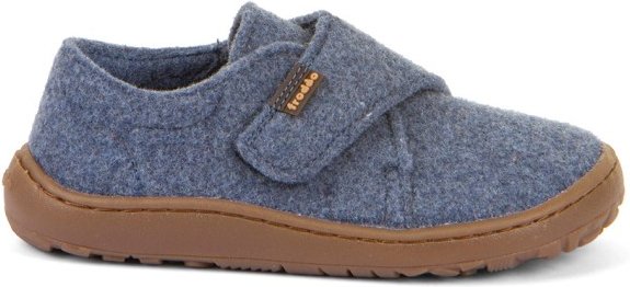 Thumbnail - Froddo - Kid's Barefoot Wooly Slippers - Hüttenschuhe Gr 31 grau
