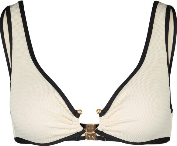 Seafolly - Women's Beach Bound Ring Front Tank - Bikini-Top Gr 44 weiß