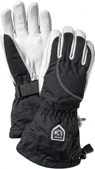 Hestra - Women's Heli Ski 5 Finger - Handschuhe Gr 9 schwarz/grau