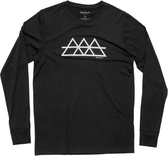 Thumbnail - Devold - Classic Triple L/S - Merinoshirt Gr M schwarz