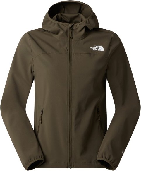 The North Face - Women's Nimble Hoodie 2 - Softshelljacke Gr L braun