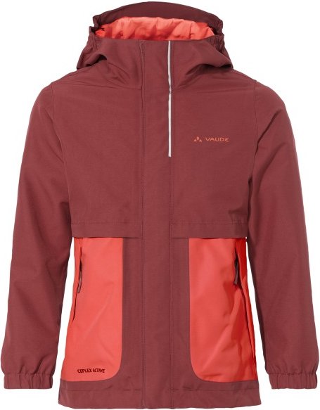 Vaude - Kid's Campfire 3in1 Jacket Girls - Doppeljacke Gr 92 rot