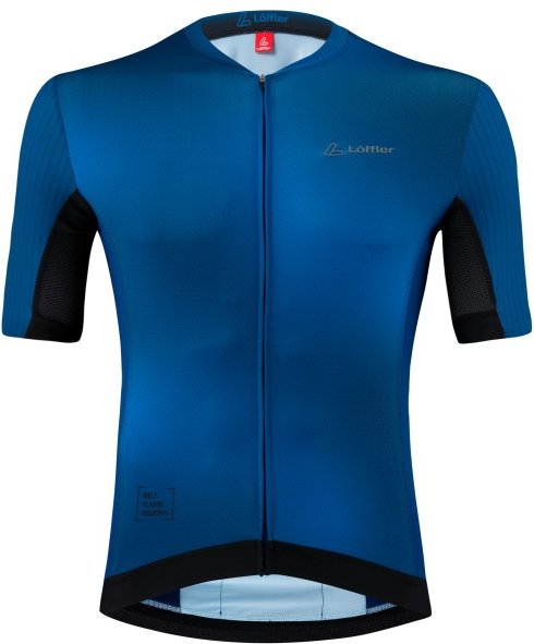 Löffler - Bike Jersey Full-Zip Curro Hotbond - Radtrikot Gr 56 blau
