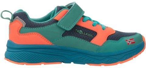 Trollkids - Kid's Haugesund Sneaker - Freizeitschuhe Gr 41 blau/orange