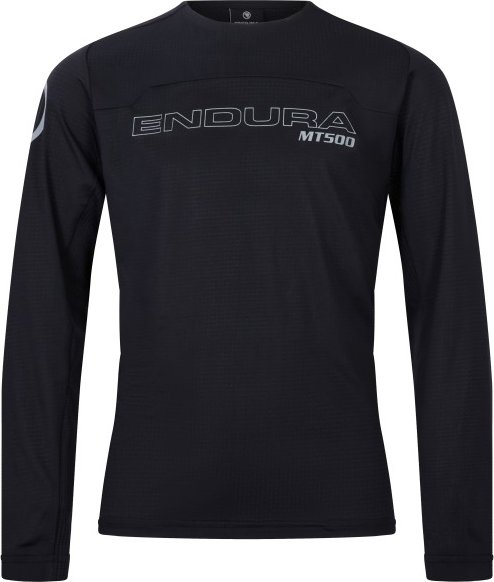 Endura - Kid's MT500 Burner Trikot Langarm - Radtrikot Gr 9/10 Years schwarz