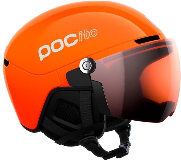 POC - Kid's Pocito Obex Visor - Skihelm Gr 51-54 cm - XS/S orange