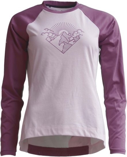 Thumbnail - Zimtstern - Women's Pureflowz Shirt L/S - Radtrikot Gr M lila