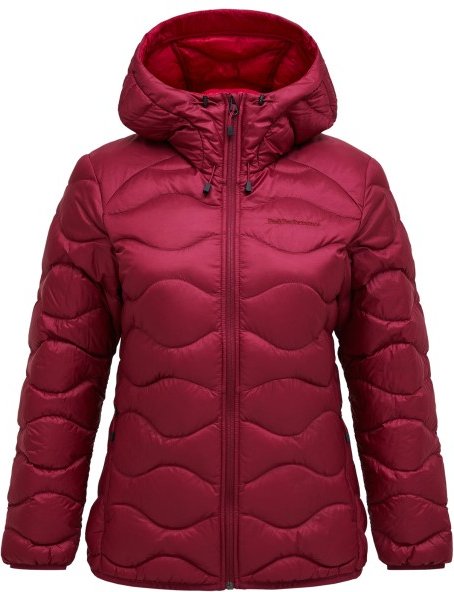Thumbnail - Peak Performance - Women's Helium Down Hood Jacket - Daunenjacke Gr S rot