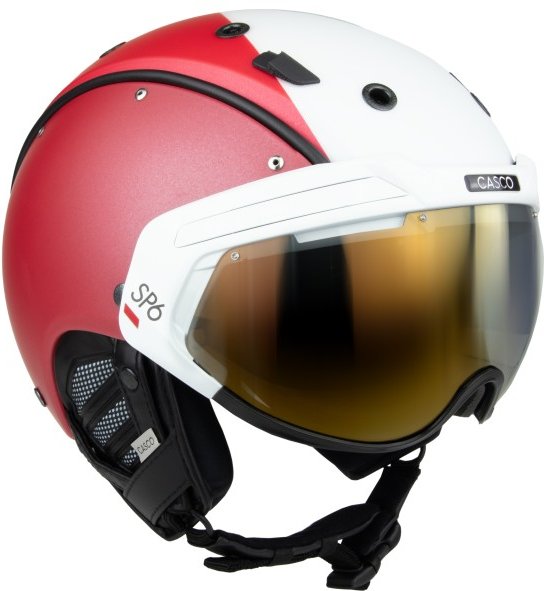 CASCO - SP-6 Trinity Refine Photochromic S1-3 (VLT 17-47%) - Skihelm Gr M - 54-58 cm weiß