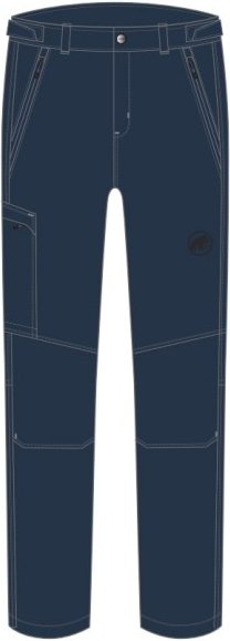 Thumbnail - Mammut - Runbold IV Pants - Trekkinghose Gr 48 - Regular blau