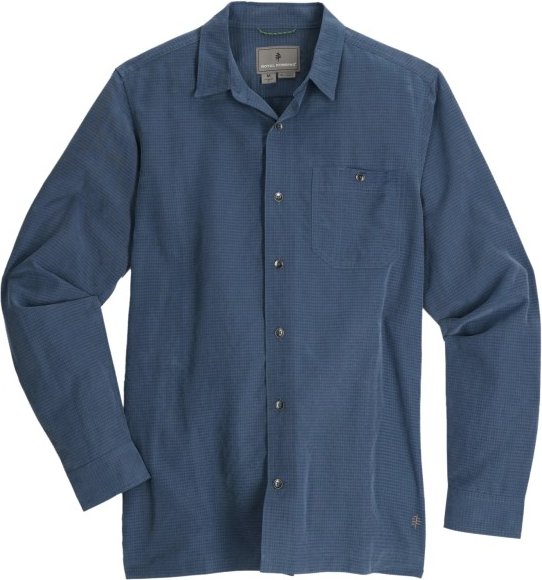 Royal Robbins - Mojave Pucker L/S - Hemd Gr XXL blau