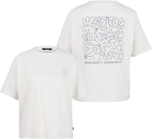 Stoic - Women's Hemp30 AmalSt. Backprint Tee - T-Shirt Gr L weiß