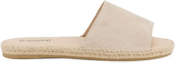 Espadrij - Women's Plage Velour - Sandalen Gr 42 beige