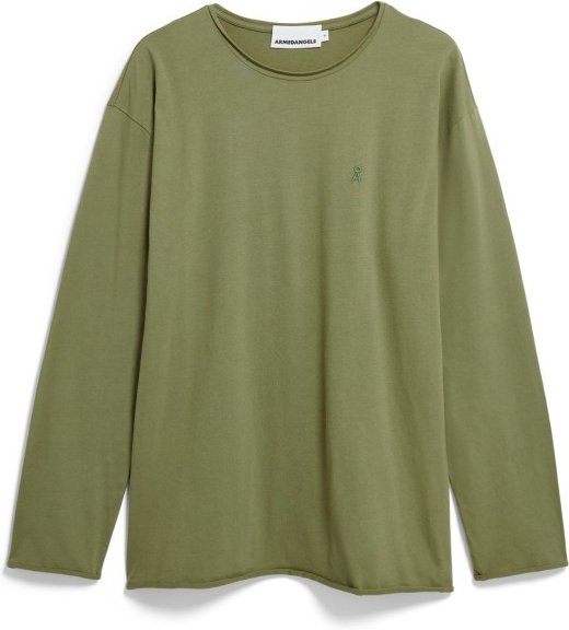 Thumbnail - ARMEDANGELS - Jaames Longsleeve Brushed - Longsleeve Gr XL oliv