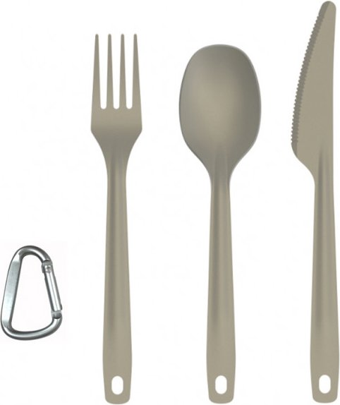 Origin Outdoors - Besteckset Titan - Besteck-Set grau