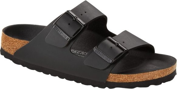 Birkenstock - Arizona Triples - Sandalen Gr 38 - Narrow schwarz