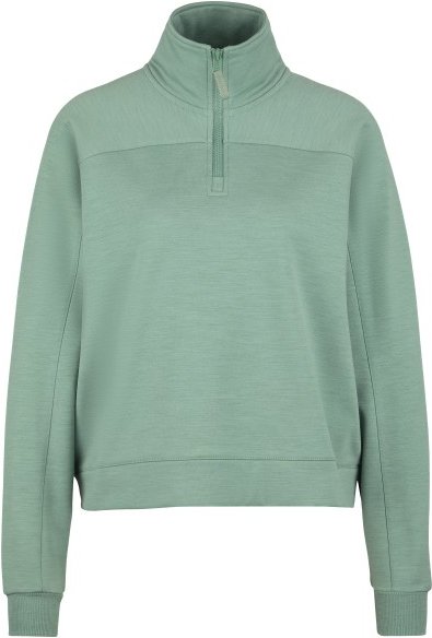 Thumbnail - Stoic - Women's MerinoFleece335 MMXX. Lulea Half zip - Merinopullover Gr 3XL türkis