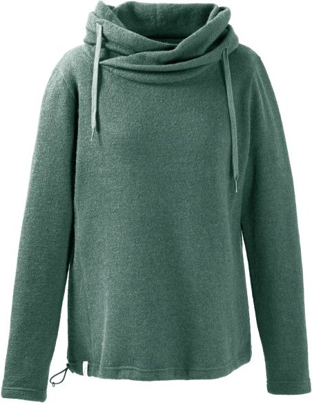 Thumbnail - Mufflon - Women's Kusa - Wollpullover Gr XL grün