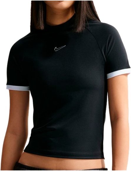 Nike - Women's S/S Fitted Top GLS - Laufshirt Gr M schwarz