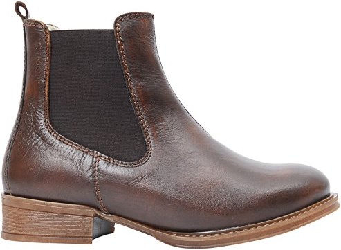 Ten Points - Women's Pandora Chelsea Boots Wool - Freizeitstiefel Gr 36 braun/grau