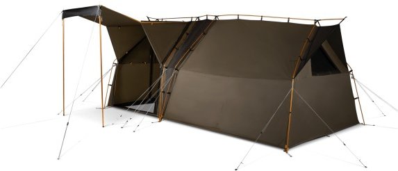 Kampa - Moongazer 23 XL - 2-Personen Zelt braun