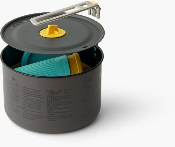 Sea to Summit - Frontier UL One Pot Cook Set (5 Pieces) - Kochset Gr 2 Person weiß