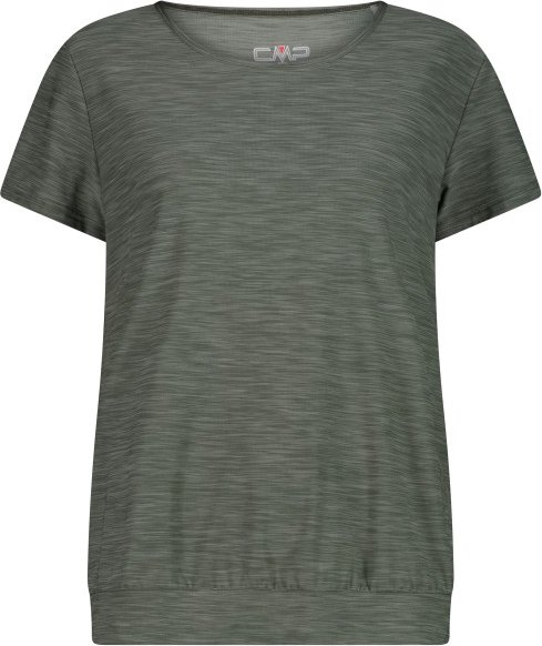 CMP - Women's T-Shirt Round Neck - Funktionsshirt Gr 50 oliv/grau
