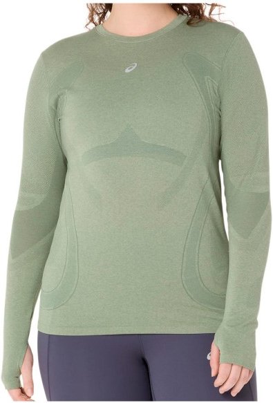 Asics - Women's Road Seamless L/S Top - Laufshirt Gr S oliv